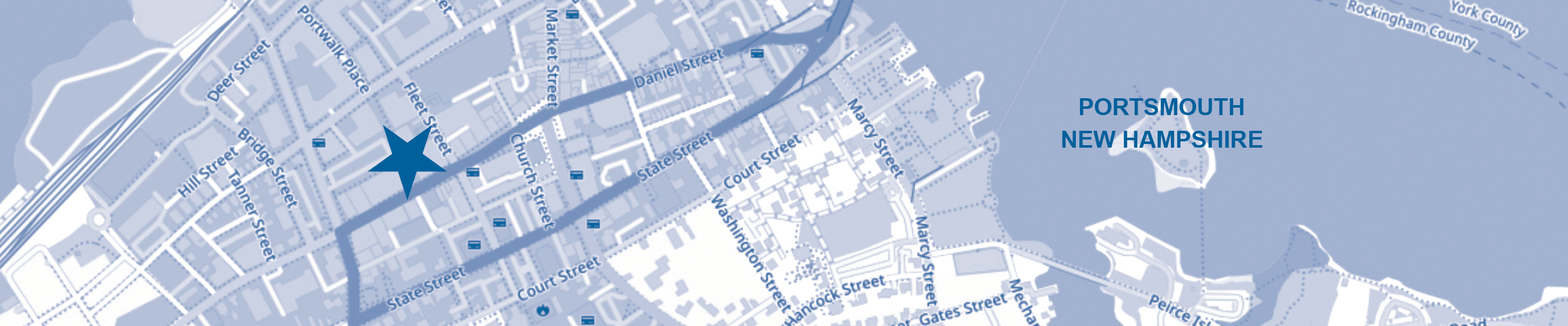map street map of portsmouth, nh